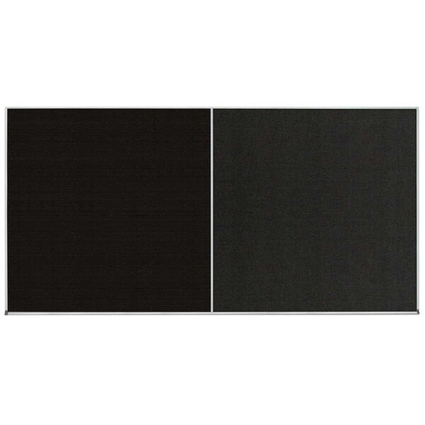 Enclosed Corkboard, 1 Door, 18"x24", 4" Fra